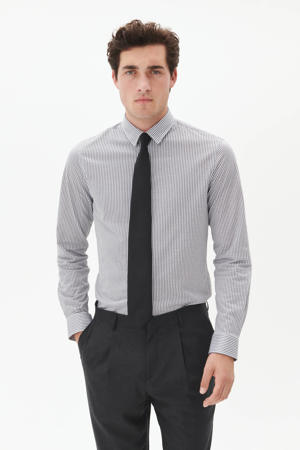 casual overhemd donkerblauw