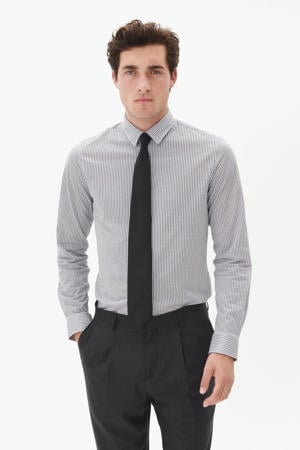 casual overhemd donkerblauw