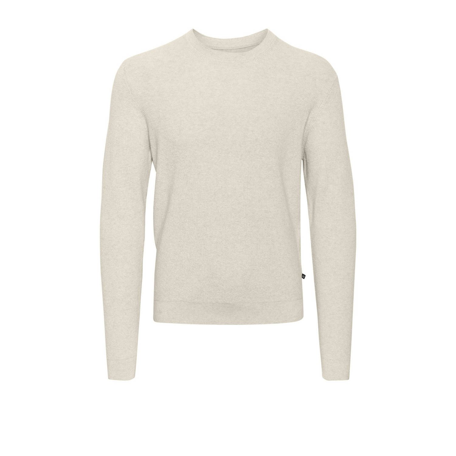 Matinique Shirt met lange mouwen en labeldetail model 'Alagoon'