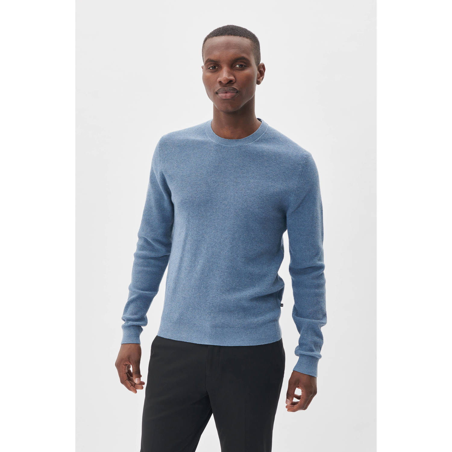 Matinique Gebreide pullover met ronde hals model 'lagoon'