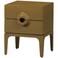 WOOOD WOOOD nachtkastje 2 lades Merge - Hout - Honing Geel - 57x44x45 cm