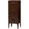 WOOOD Merge Ladekast 6 Lades - Hout - Bruin/Rood - 120x44x45 cm