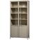 WOOOD Exhibit XL 2-deurs Vitrinekast - Metaal - Bordeauxrood