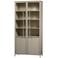 WOOOD Exhibit XL 2-deurs Vitrinekast - Metaal - Donkerbruin