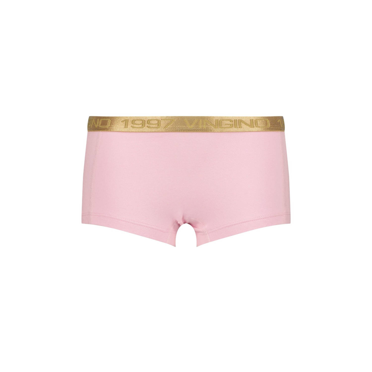 Vingino short Fancy Flower set van 3 blauw roze