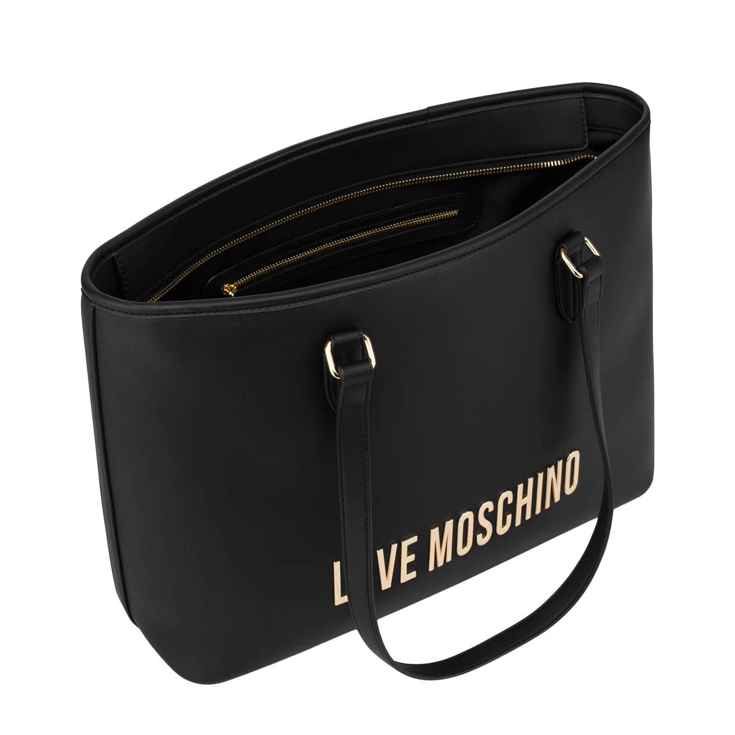 Love Moschino shopper Bold Love zwart