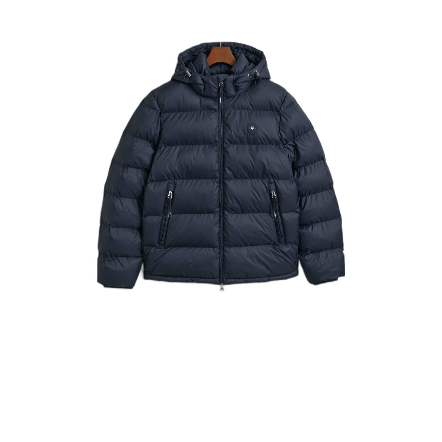GANT gewatteerde jas donkerblauw