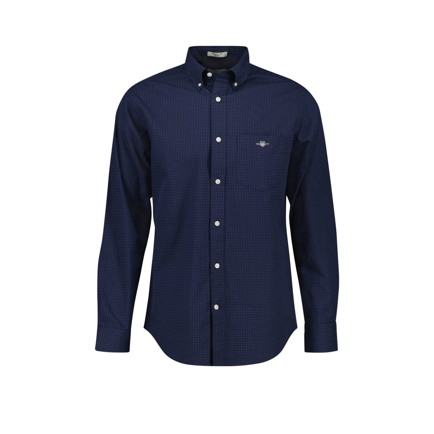 Gant Overhemd met lange mouwen REG MICRO PRINT SHIRT