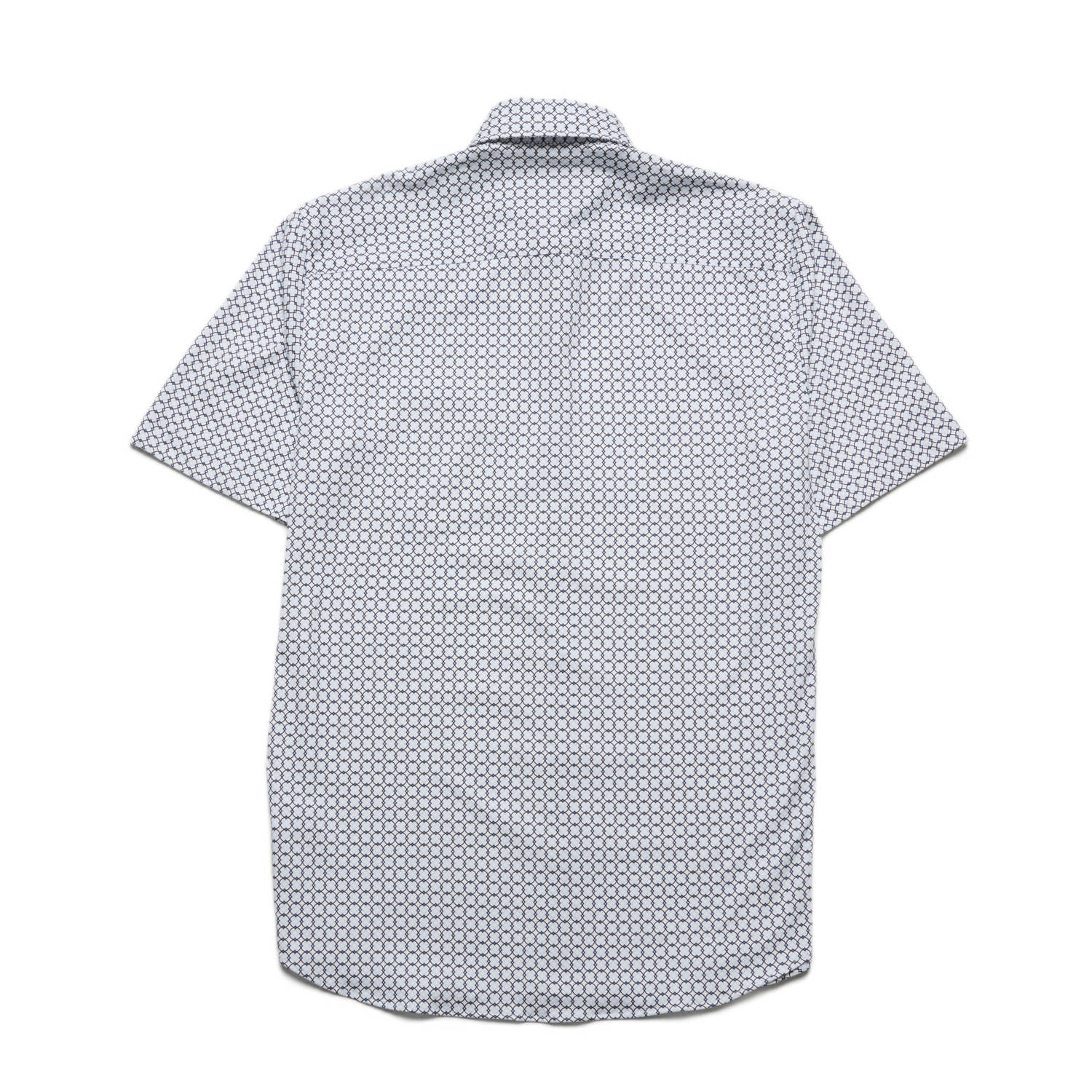 Campbell casual overhemd blauw