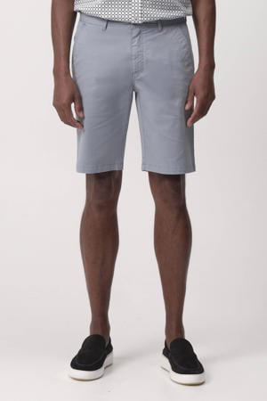 regular chino short grijsblauw
