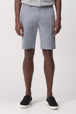regular chino short grijsblauw