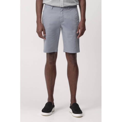 Campbell regular chino short grijsblauw afbeelding