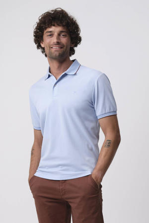 regular polo lichtblauw
