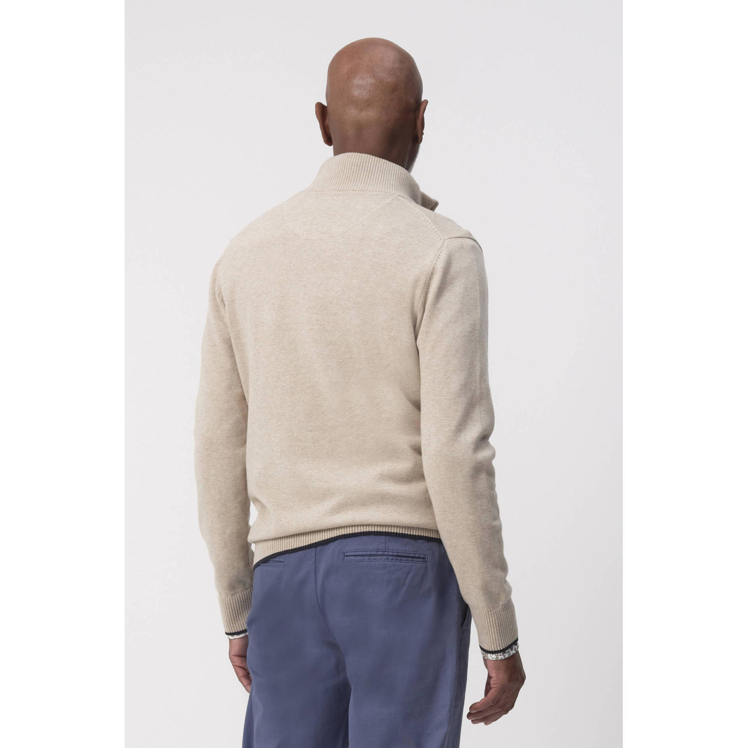 Campbell gebreide trui beige