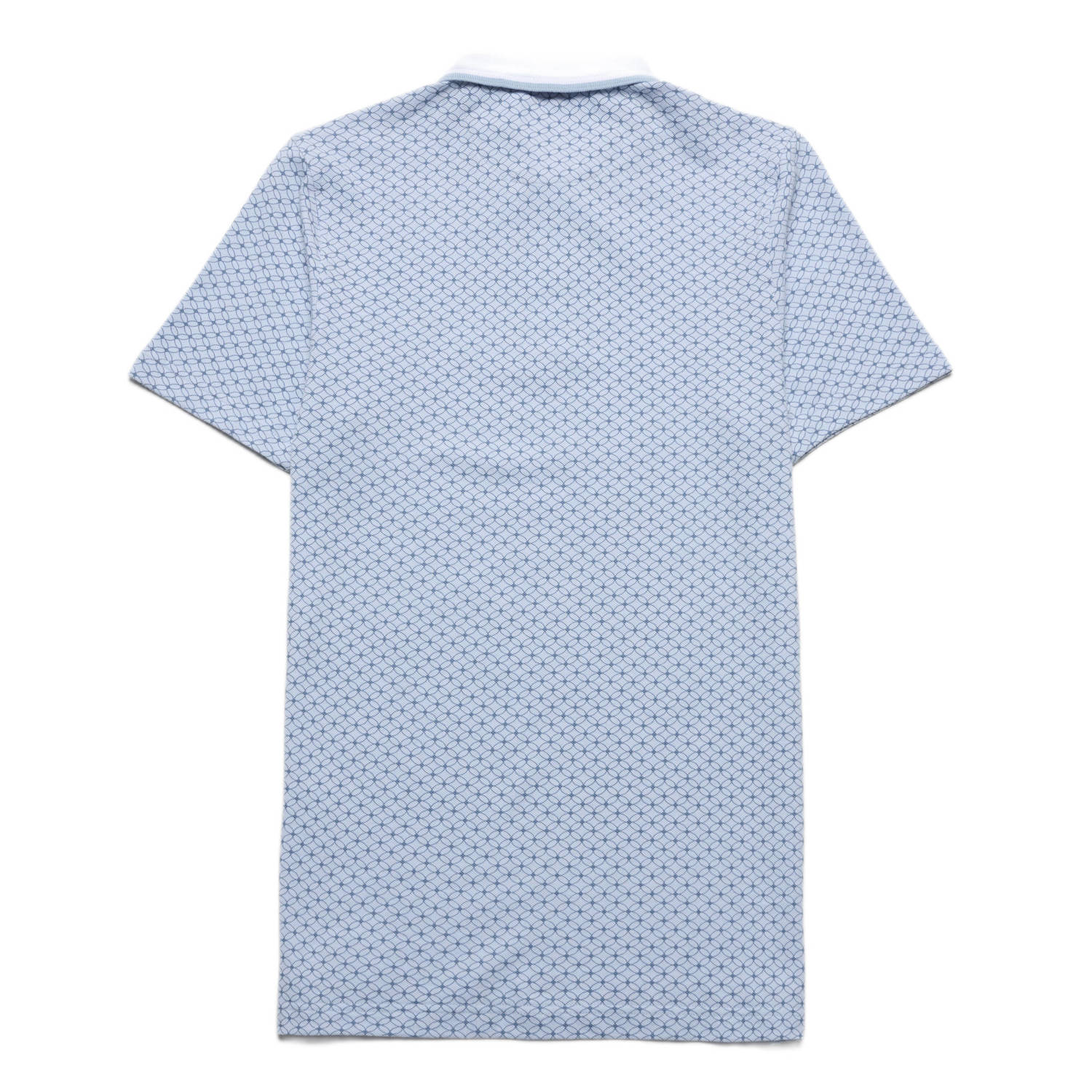 Campbell regular polo lichtblauw
