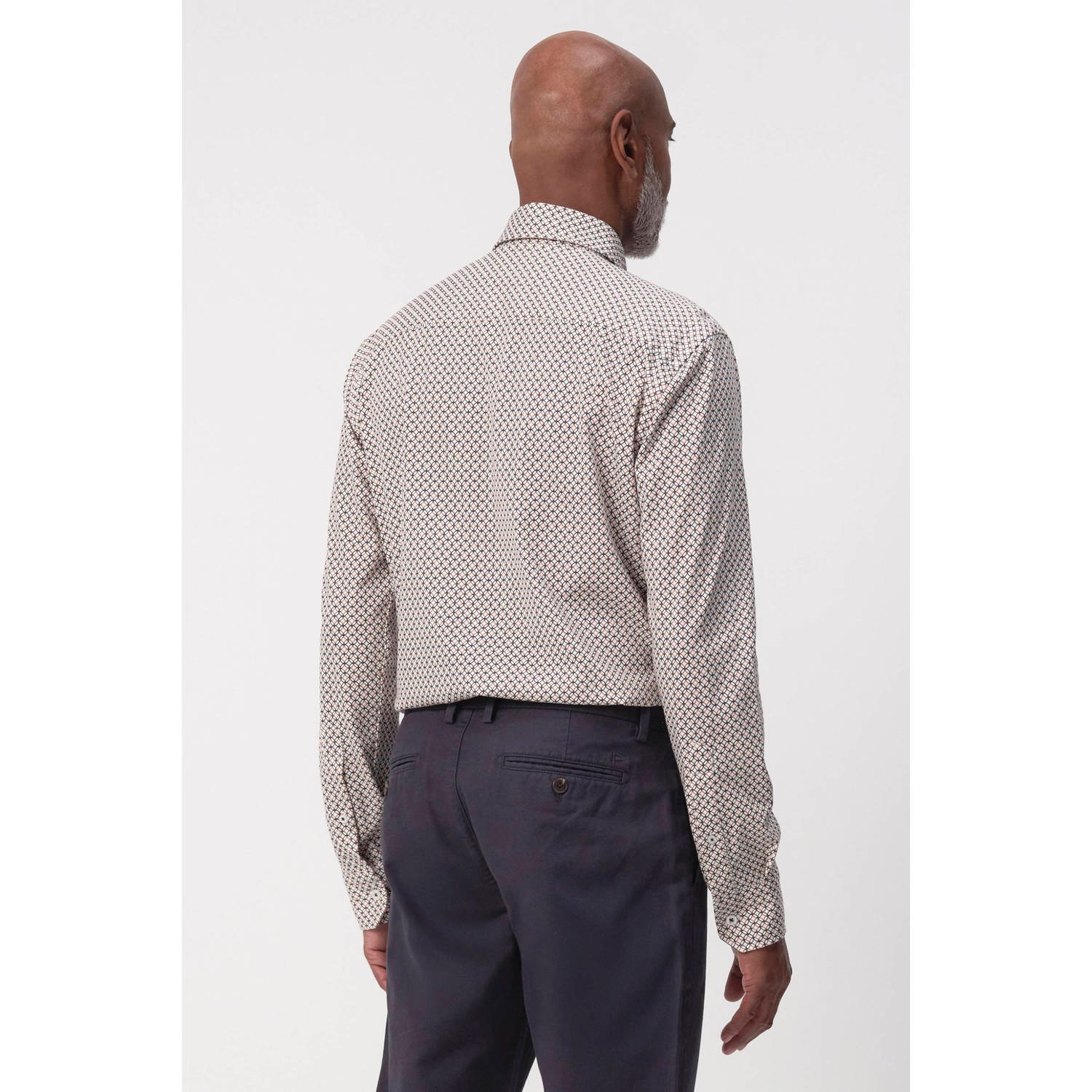 Campbell casual overhemd baked clay