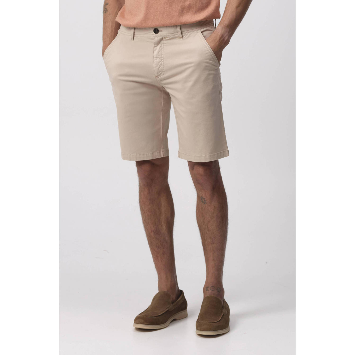 Campbell regular chino short beige