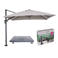 Garden Impressions Hawaii parasol - 3x3 - incl. 90 kg parasolvoet en hoes