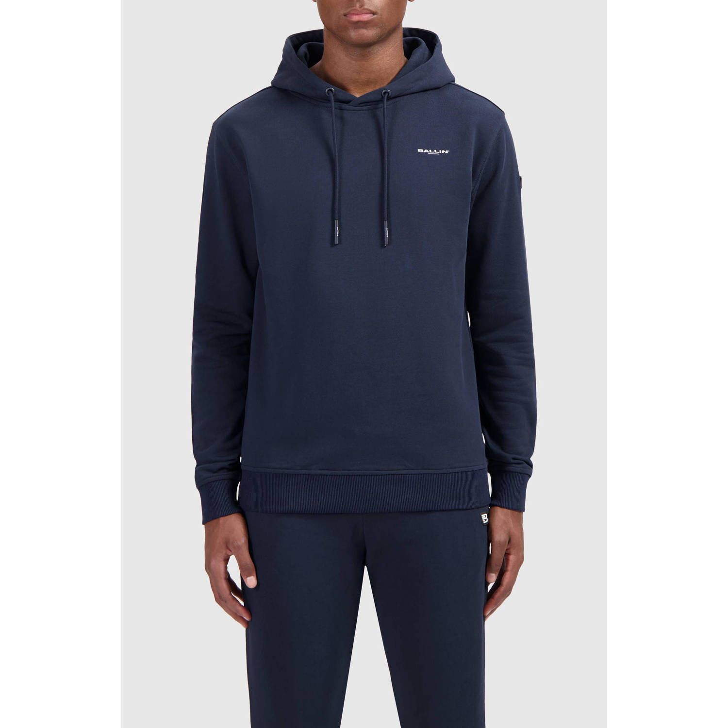 Ballin hoodie donkerblauw