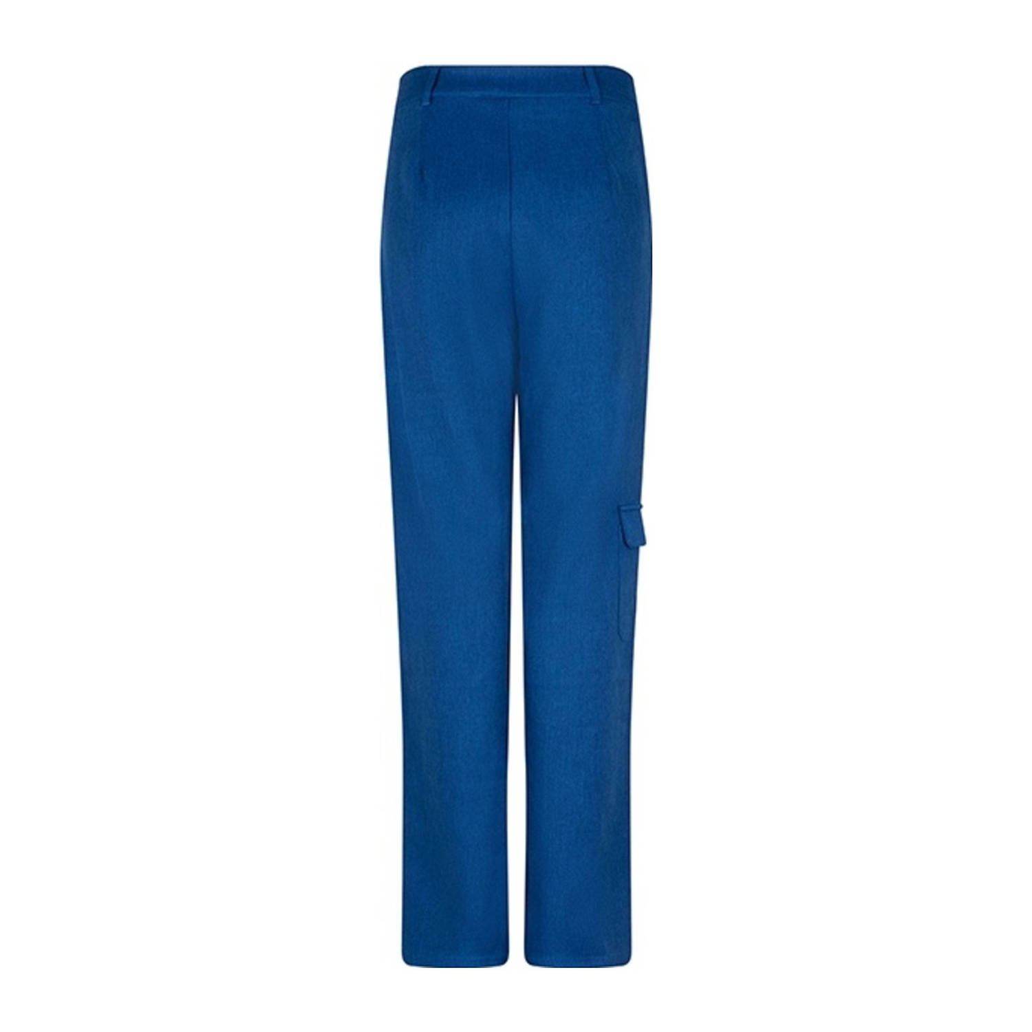 Lofty Manner straight broek blauw