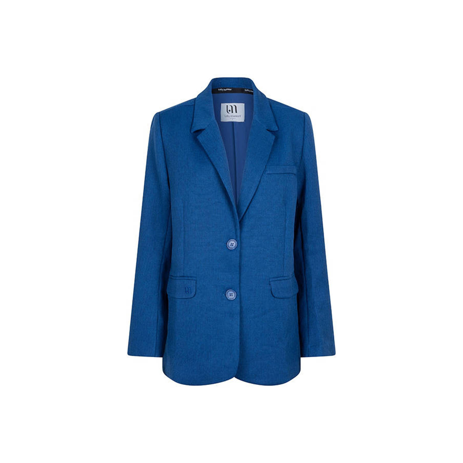 Lofty Manner regular blazer blauw