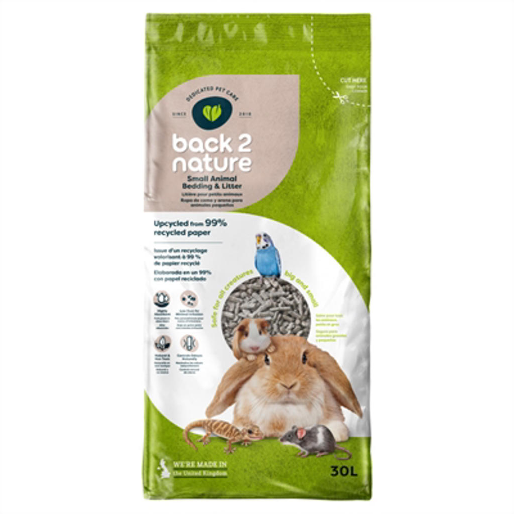 Back-2-Nature knaagdier bodembedekking papier 30 ltr