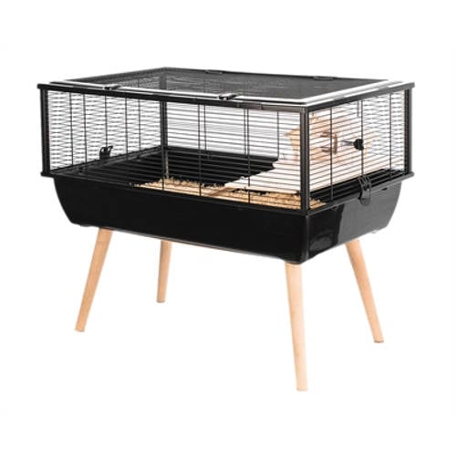 Zolux Knaagdierkooi Neo Nigha Zwart 78X48X64,5 cm afbeelding