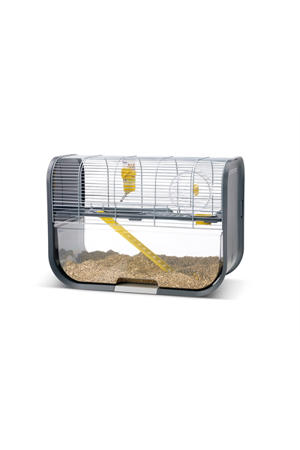 Hamsterkooi Geneva Antraciet / Zilver 60 x 29 x 44 cm
