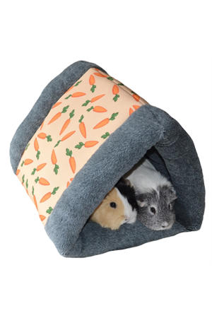 Knaagdier Tunnel Snuggle N Sleep Wortel 37x31x25 cm