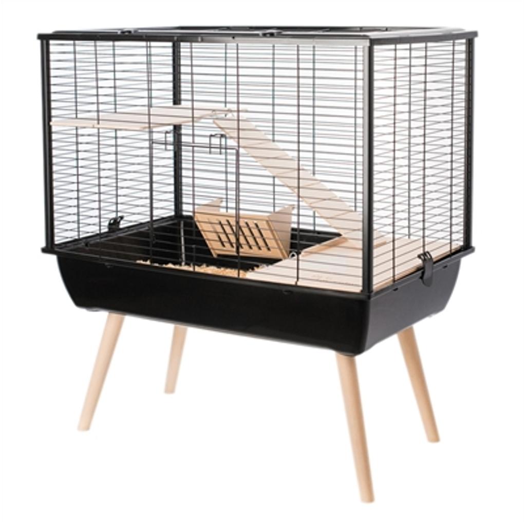 Zolux Knaagdierkooi Neo Muki Zwart 78X48X78,5 cm