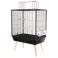 Zolux Vogelkooi Neo Jili Zwart 78X48X112 cm