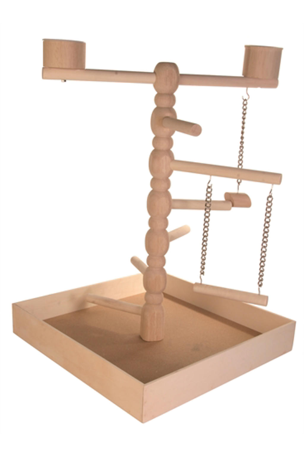 Trixie vogelspeelgoed Hout voor Agapornis/Parkiet 41X41X55 cm
