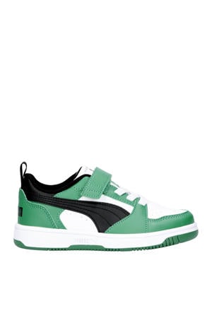 Rebound V6 Low sneakers wit/zwart/groen