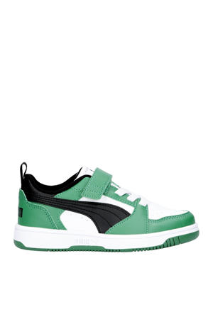 Rebound V6 Low sneakers wit/zwart/groen