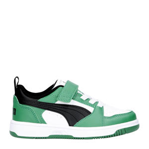 Rebound V6 Low sneakers wit/zwart/groen