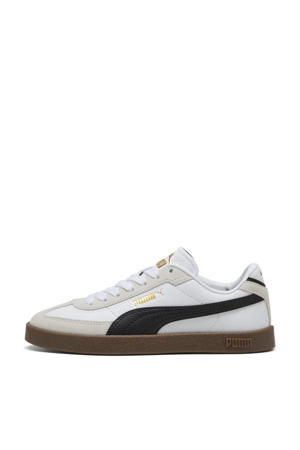 Club II Era leren sneakers wit/zwart