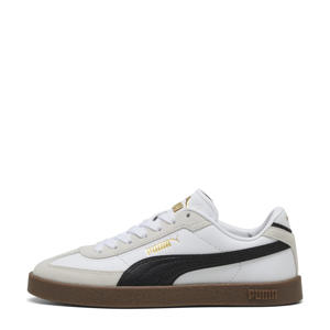 Club II Era leren sneakers wit/zwart