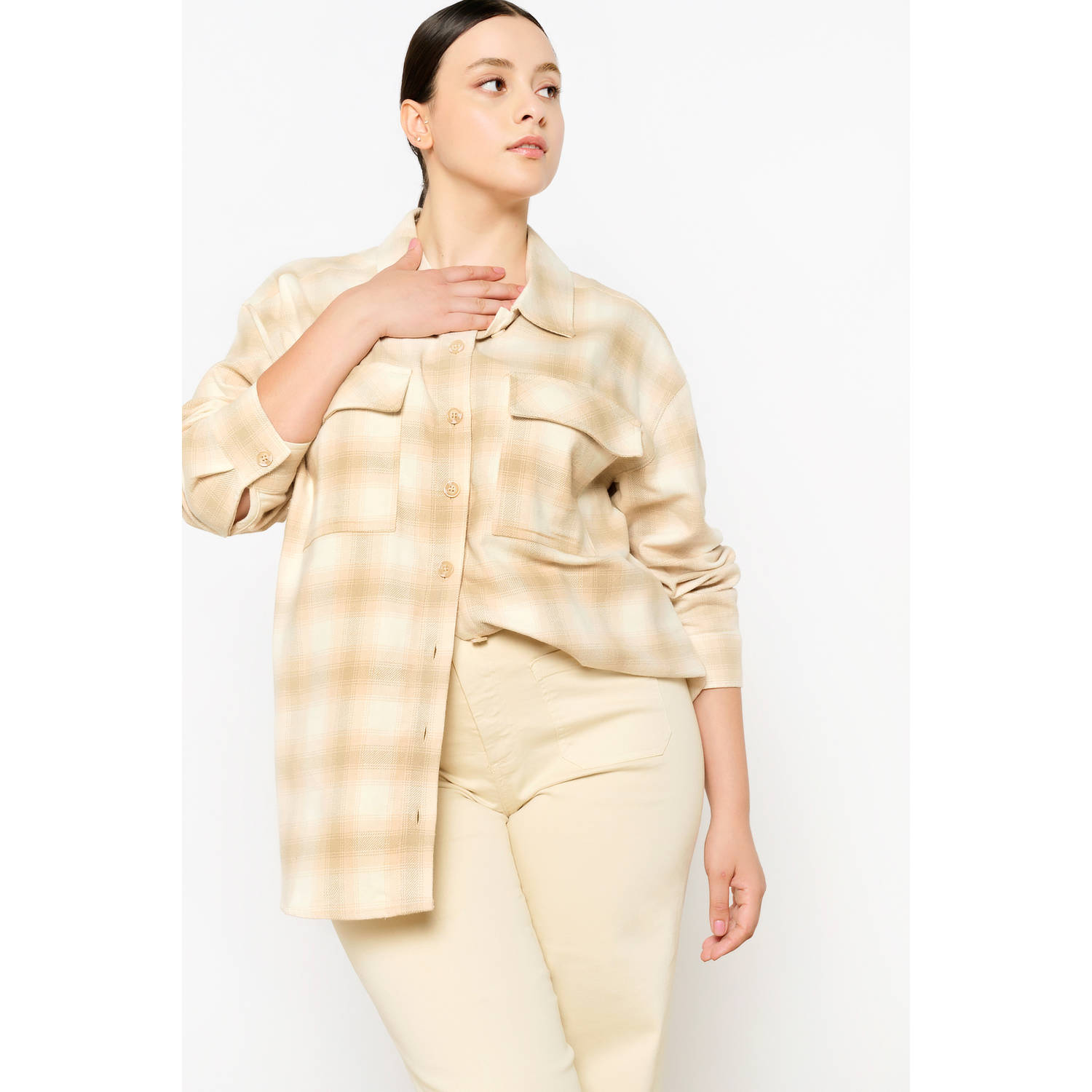 LOLALIZA blouse beige