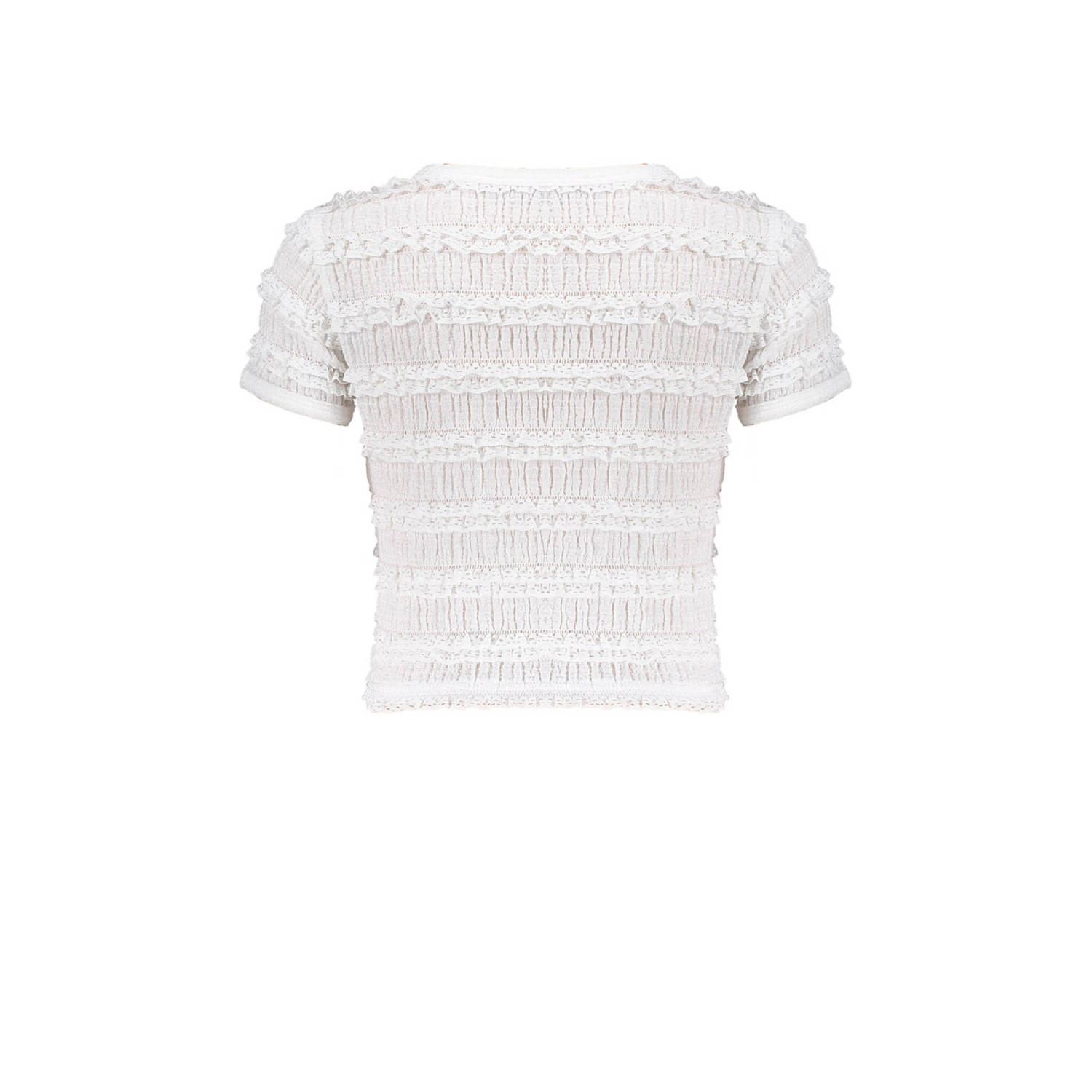 Frankie&Liberty T-shirt wit broderie