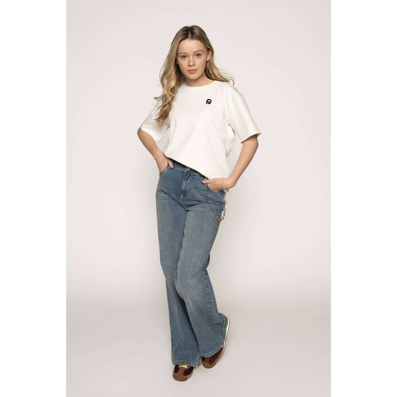 Frankie&Liberty T-shirt wit