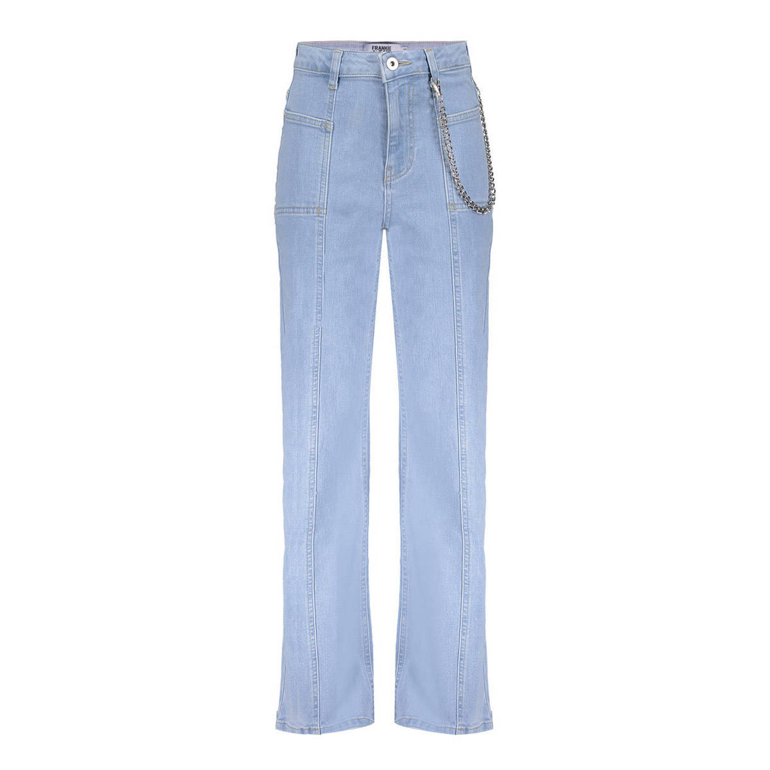 Frankie&Liberty wide leg jeans light blue denim