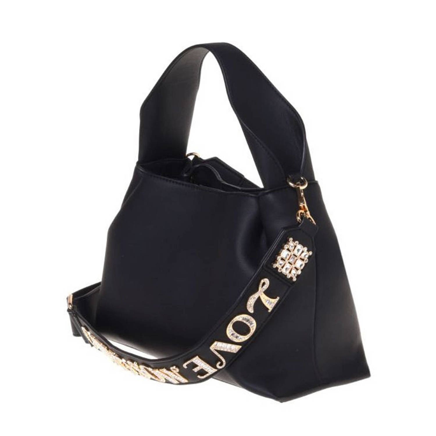 Love Moschino mini handtas Aura zwart