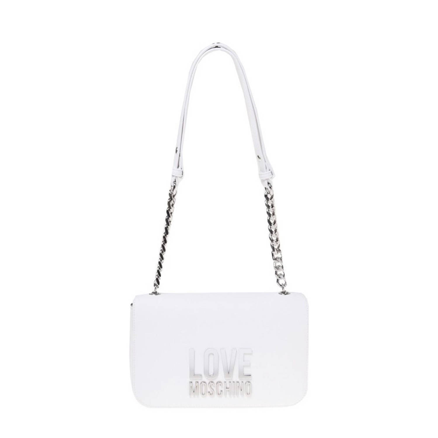 Love Moschino Lente Zomer Dames Middelgrote Tassen Collectie White Dames