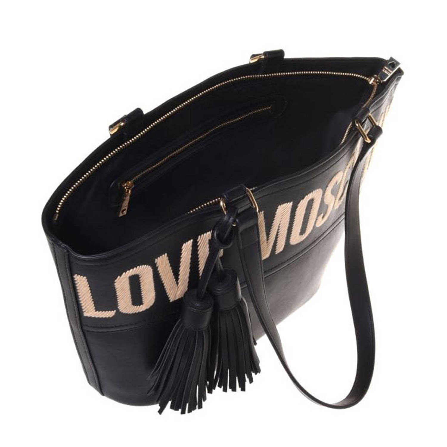 Love Moschino shopper Item Cabas zwart