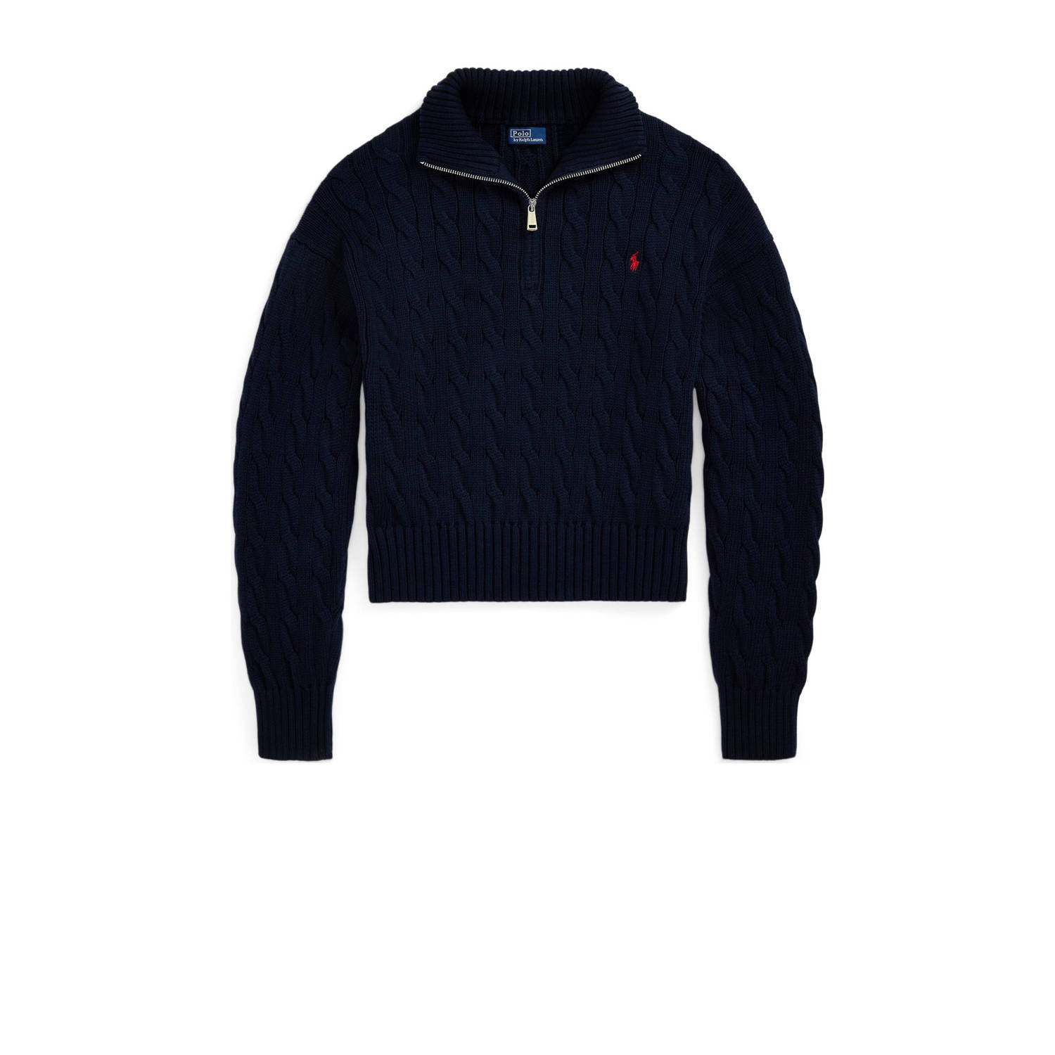 Polo Ralph Lauren Gebreide pullover met opstaande kraag