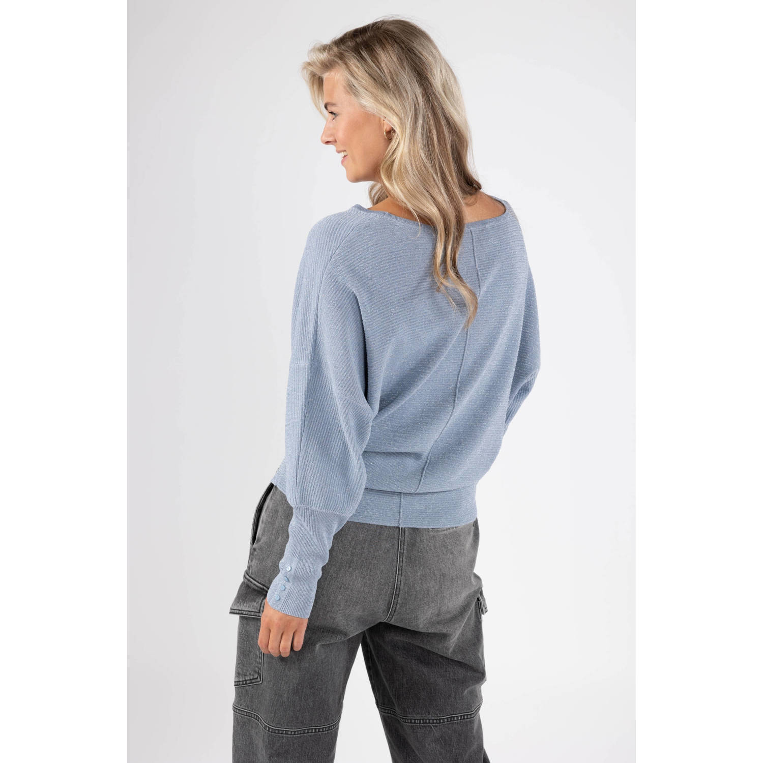 NUKUS pullover lichtblauw