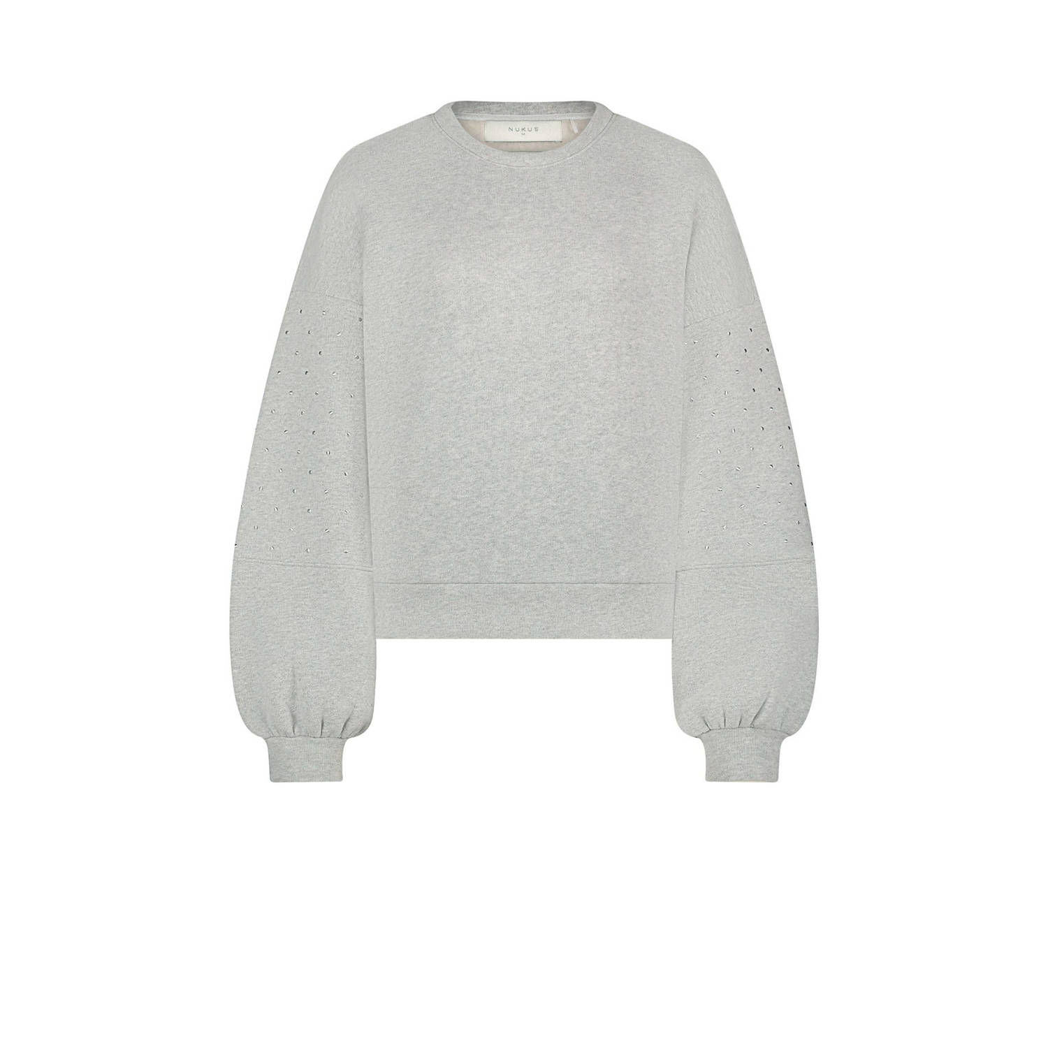 NUKUS sweater grijs