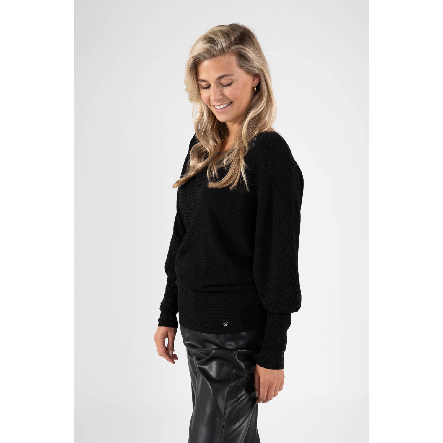 NUKUS pullover zwart