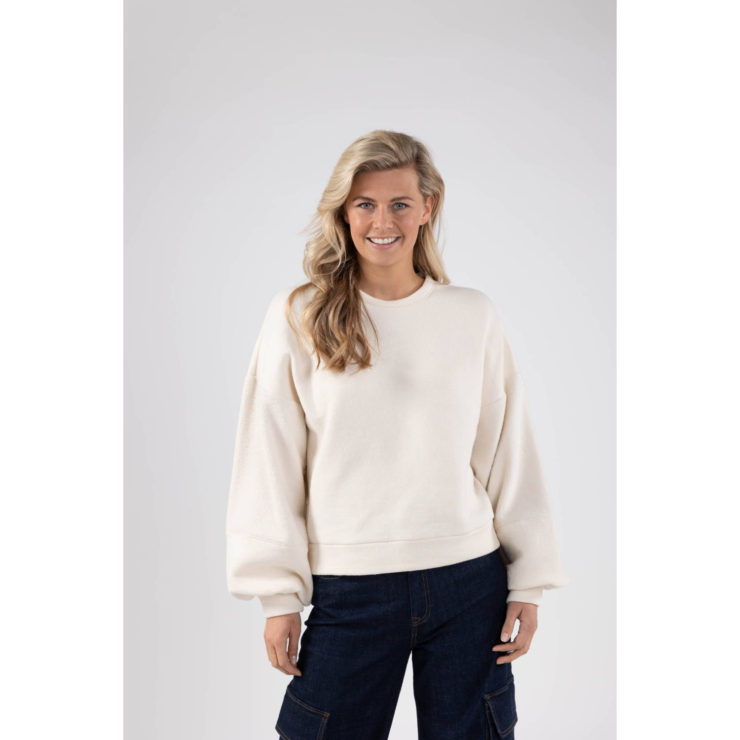 NUKUS sweater ecru