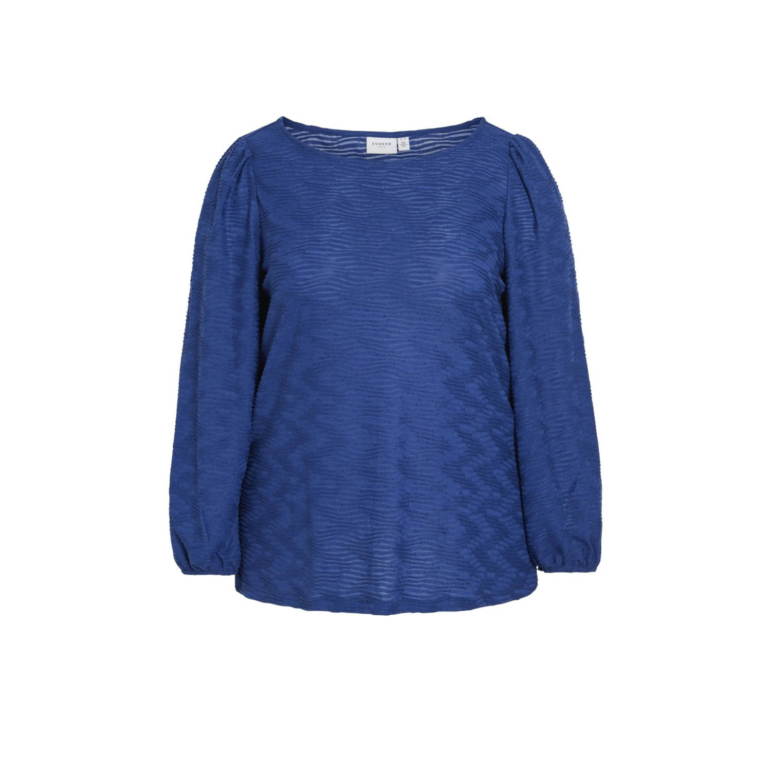 EVOKED VILA blouse VIOFIRA blauw